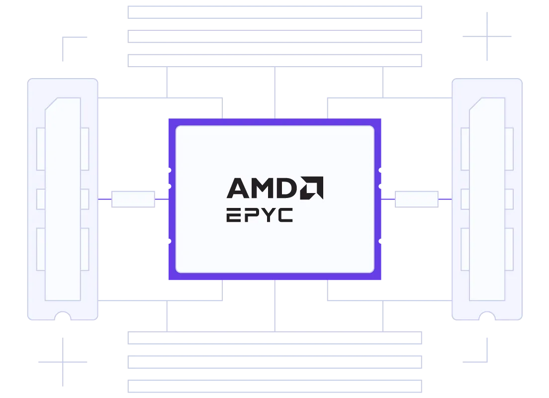 NVMe SSD 스토리지 및 AMD EPYC 프로세서
